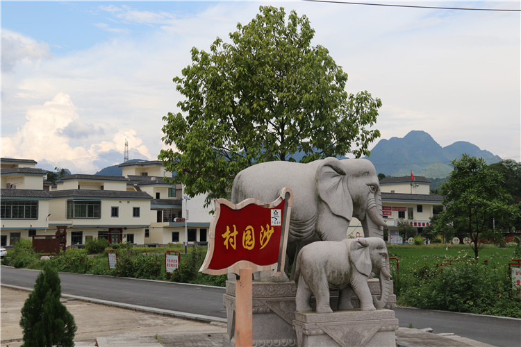 沙園村一景。（清遠日報 特約通訊員張麗思 攝）.JPG